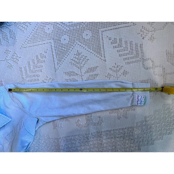 The Scrappy Camper Womens Button Shirt Sz M Upcycled Quilted Daisy Floral Boho - Picture 12 of 14